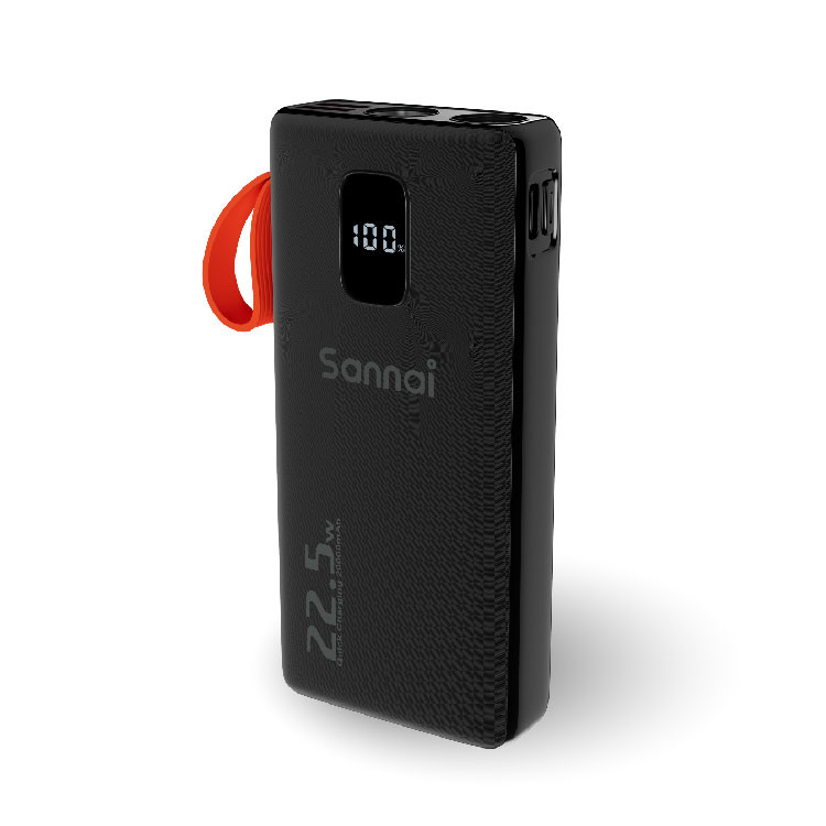 Sannai SP-23 POWER CELL ULTRA। 22.5W Fast Charging | Dual LED Torch Power bank